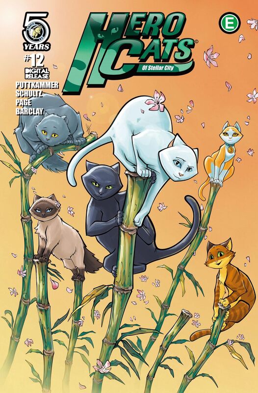 Hero Cats Over Stellar City #12