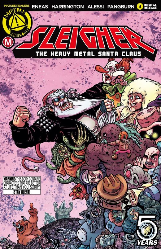 Sleigher: The Heavy Metal Santa Claus #3