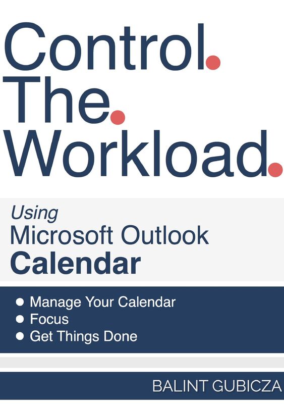 Control The Workload Using Microsoft Outlook