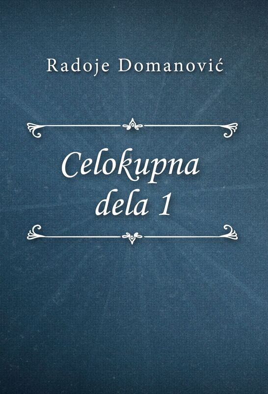 Celokupna dela 1