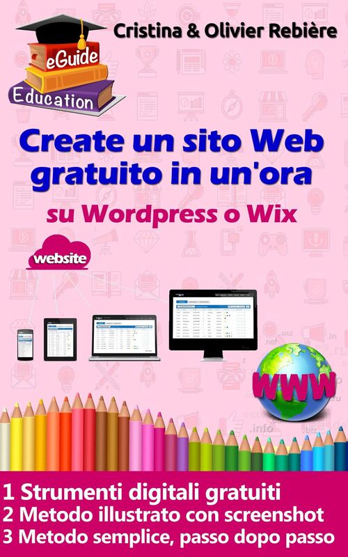 Create un sito Web in un'ora: Una semplice guida digitale per creare un sito web su Wordpress o Wix