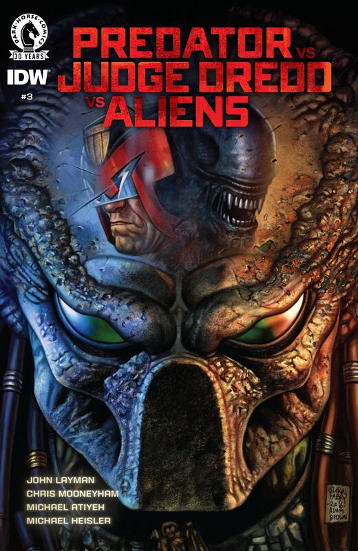 Predator vs. Judge Dredd vs. Aliens #3