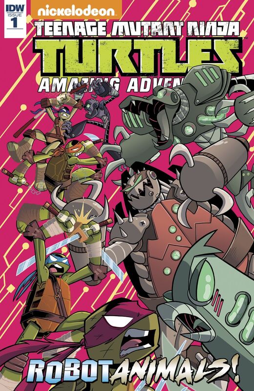 Teenage Mutant Ninja Turtles: Amazing Adventures: Robotanimals! #1