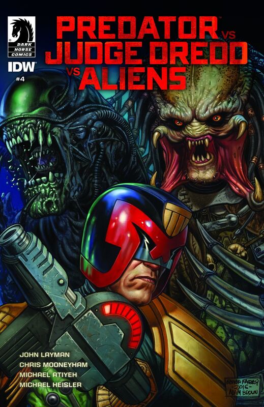 Predator vs. Judge Dredd vs. Aliens #4