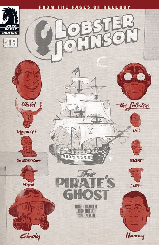 Lobster Johnson: The Pirate's Ghost #1