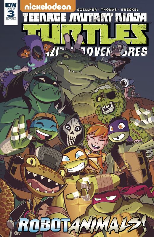 Teenage Mutant Ninja Turtles: Amazing Adventures: Robotanimals! #3