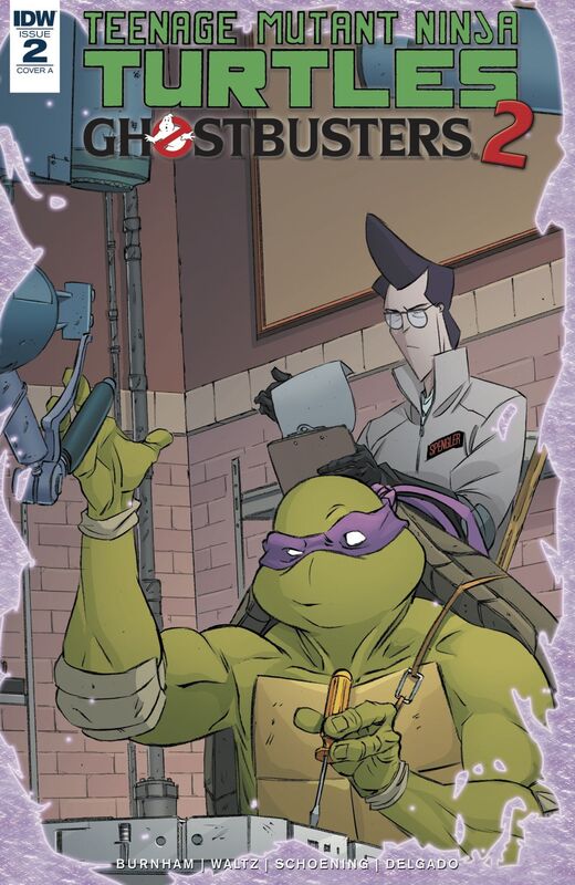 Teenage Mutant Ninja Turtles/Ghostbusters II #2