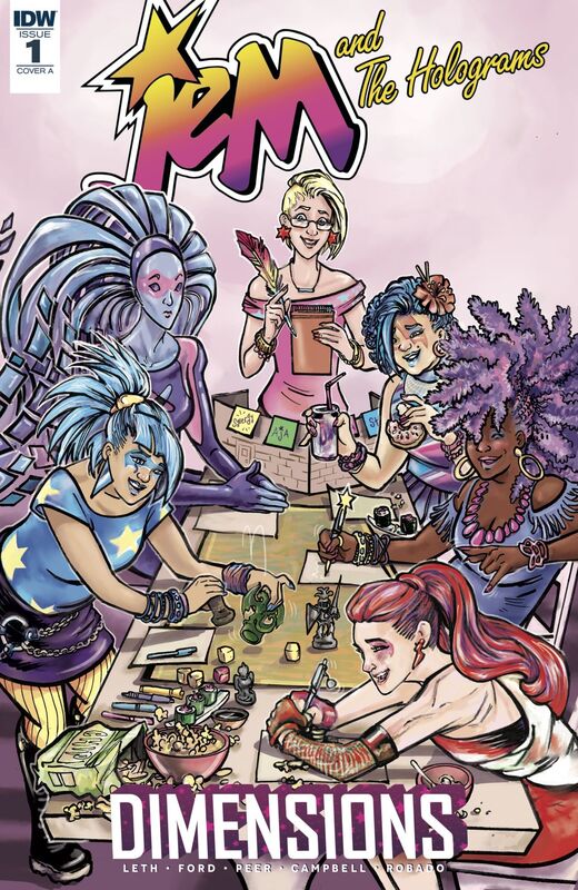 Jem and the Holograms: Dimensions #1