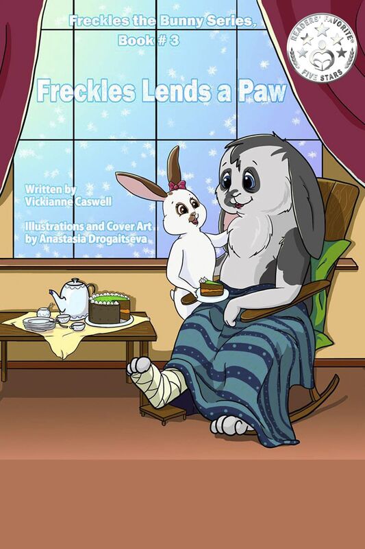 Freckles Lends a Paw