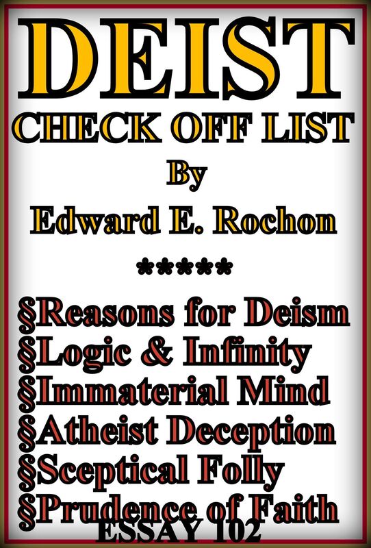 Deist Check Off List