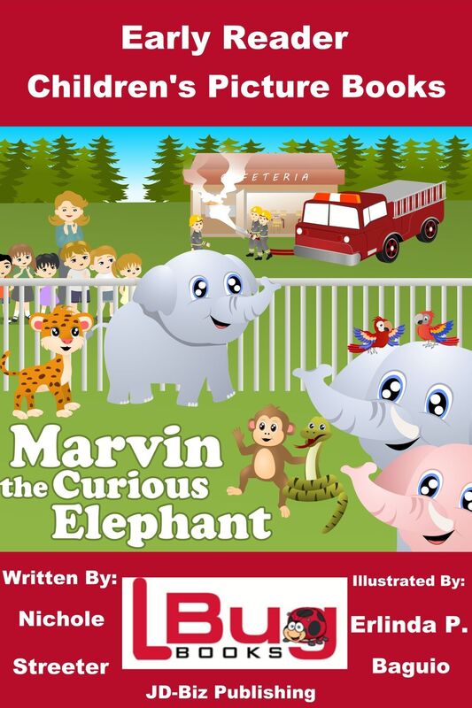 Marvin the Curious Elephant: Early Reader - Children's Picture Books