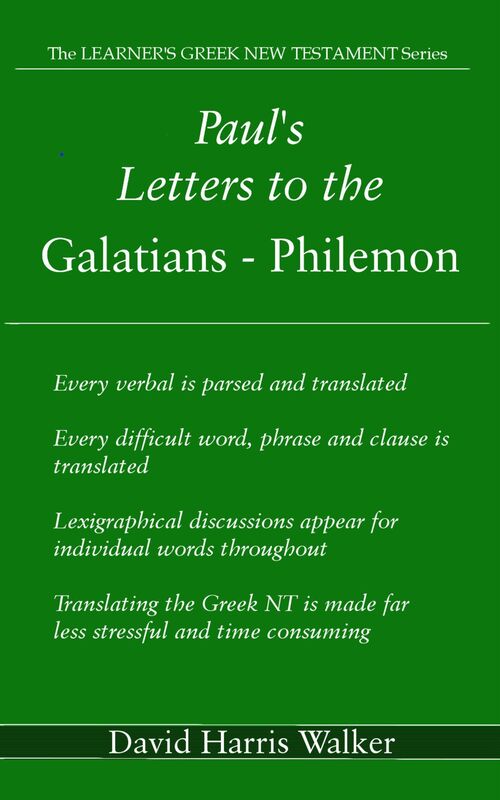 Paul's Letters to the Galatians: Philemon