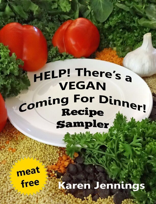 Help! There's a VEGAN Coming For Dinner! Recipe Sampler