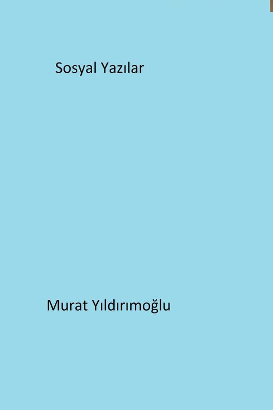 Sosyal Yazilar