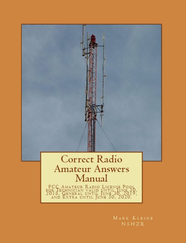 Correct Radio Amateur Answers Manual: Technician, General and Extra