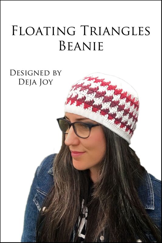Floating Triangles Beanie