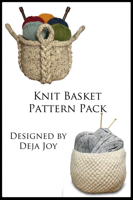 Knit Basket Pattern Pack