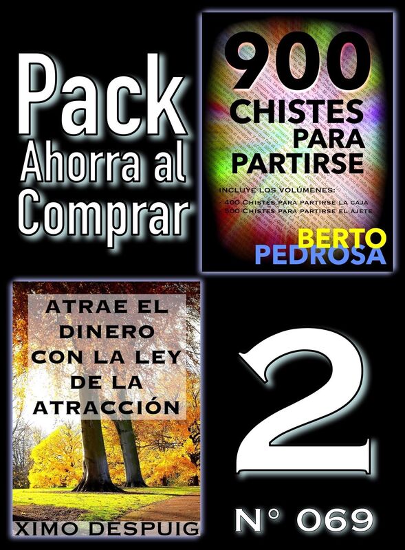 Pack Ahorra al Comprar 2 (Nº 069): Atrae el dinero con la ley de la atracción & 900 Chistes para partirse