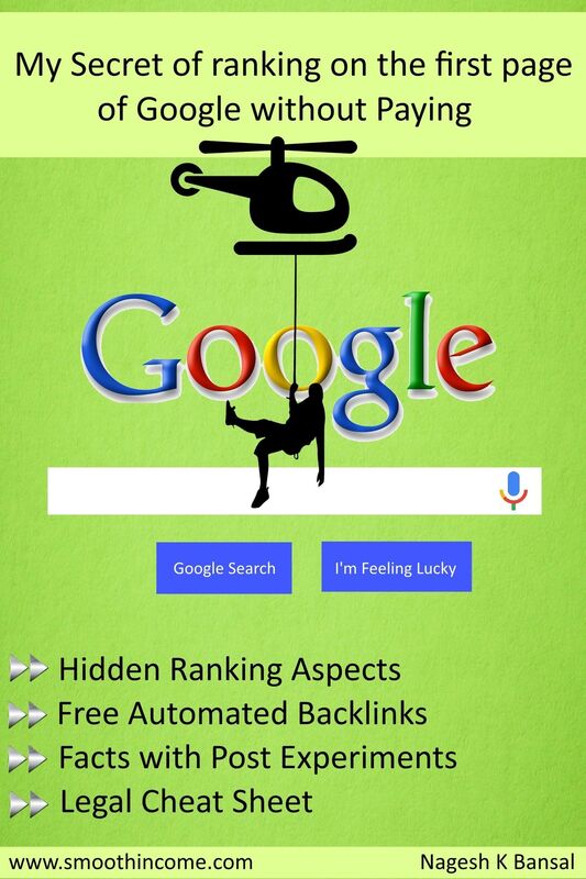 My Secret of Ranking on the First Page of Google without Paying