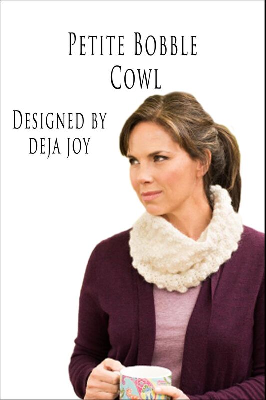 Petite Bobble Cowl
