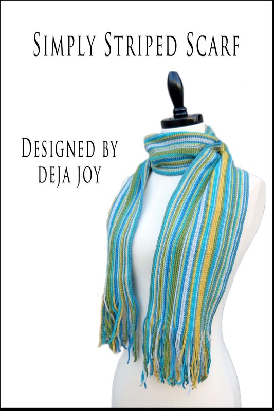 Simply Striped Scarf