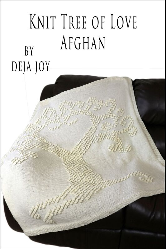 Knit Tree Of Love Afghan