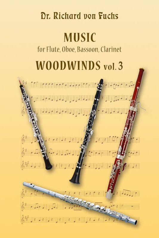 Music for Flute, Oboe, Bassoon, Clarinet Woodwinds vol. 3
