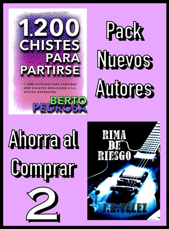 Pack Nuevos Autores Ahorra al Comprar 2: 1200 Chistes para partirse & Rima de Riesgo