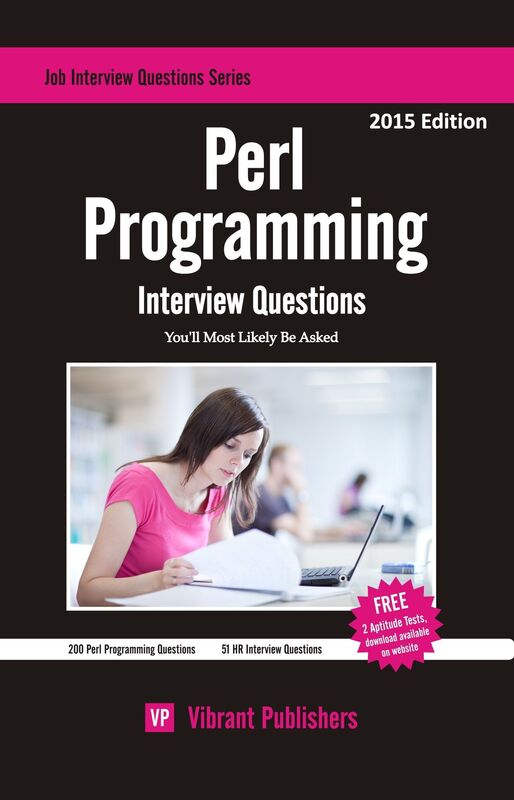 Perl Programming Interview Questions You'll Most Likely Be Asked