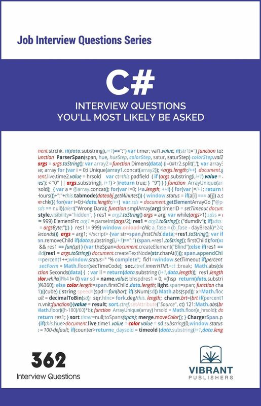 C# Interview Questions You'll Most Likely Be Asked