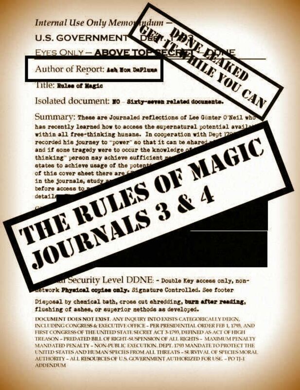 The Rules of Magic Journals 3-4