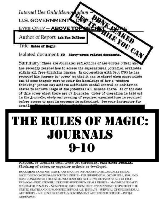 The Rules of Magic: Journals 9-10