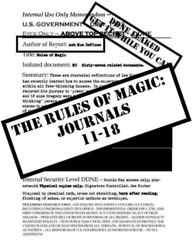 The Rules of Magic: Journals 11-18