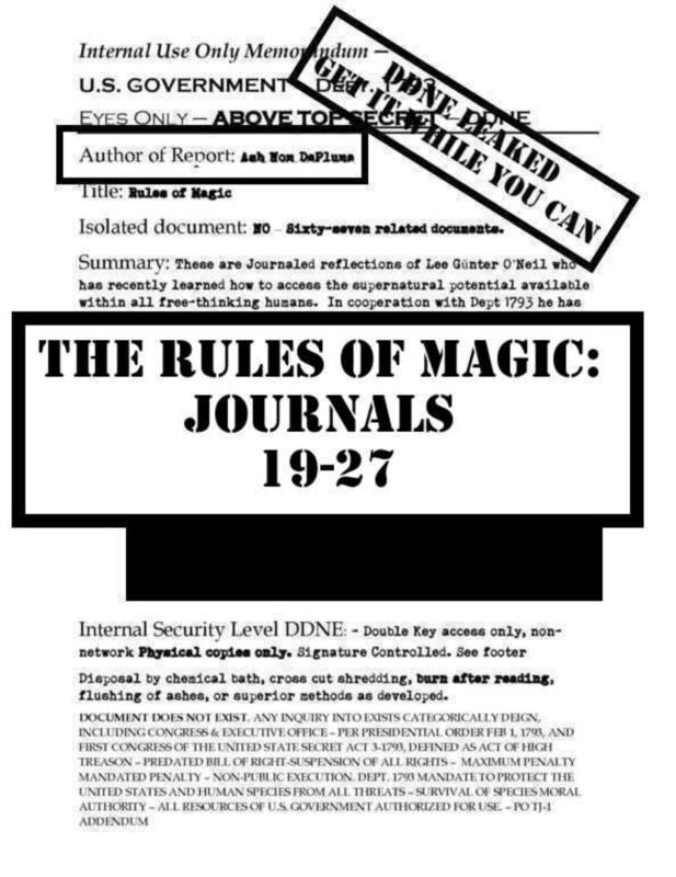 The Rules of Magic: Journals 19-27