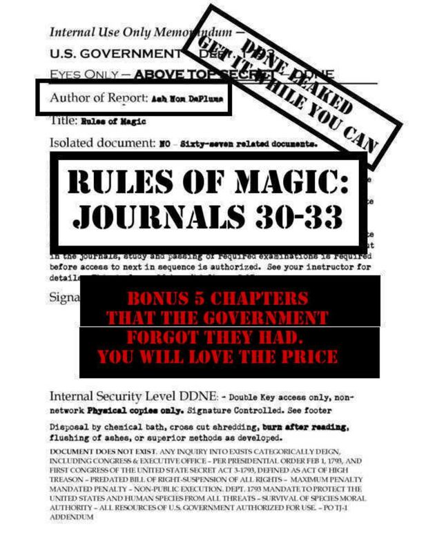 The Rules of Magic: Journals 30-33