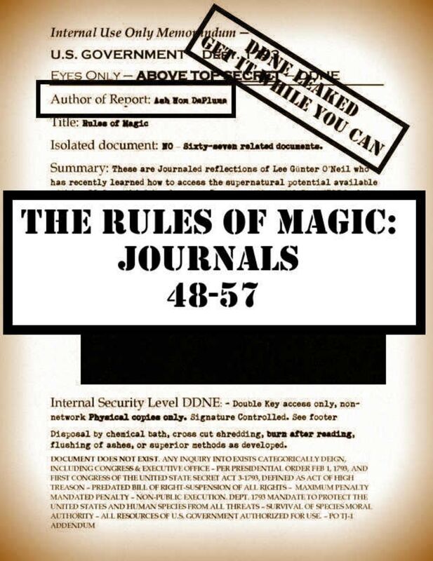 The Rules of Magic: Journals 48-57