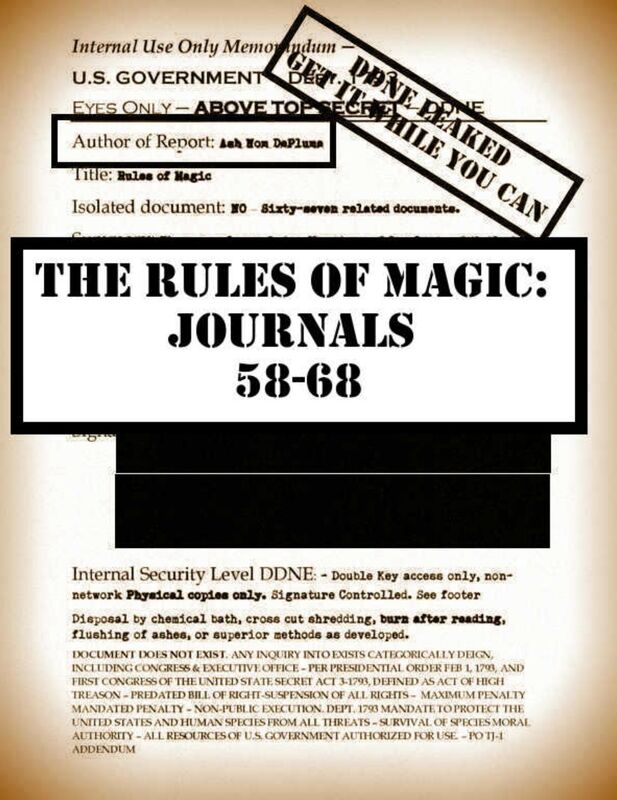 The Rules of Magic: Journals 58-68