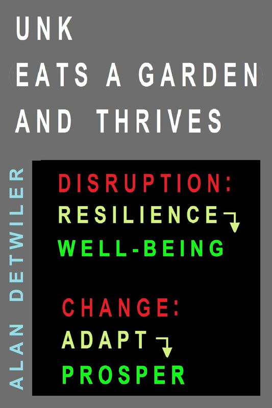 Eat A Garden And Thrive; Disruption: Resilience> Well-Being; Change: Adapt> Prosper