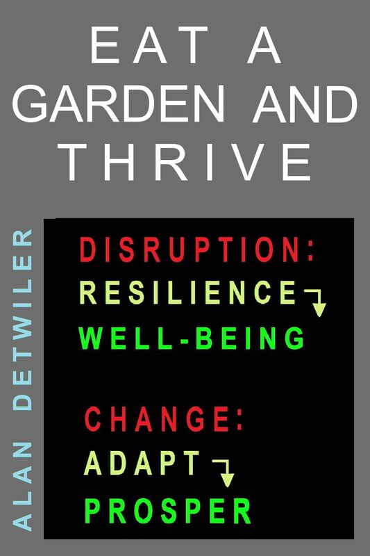 Eat A Garden And Thrive; Disruption: Resilience> Well-Being; Change: Adapt> Prosper