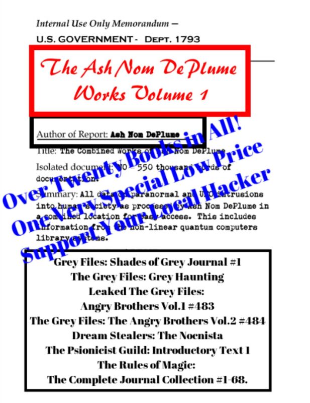 The Ash Nom DePlume Works Volume 1