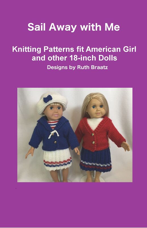 Sail Away with Me: Knitting Patterns fit American Girl and other 18-Inch Dolls