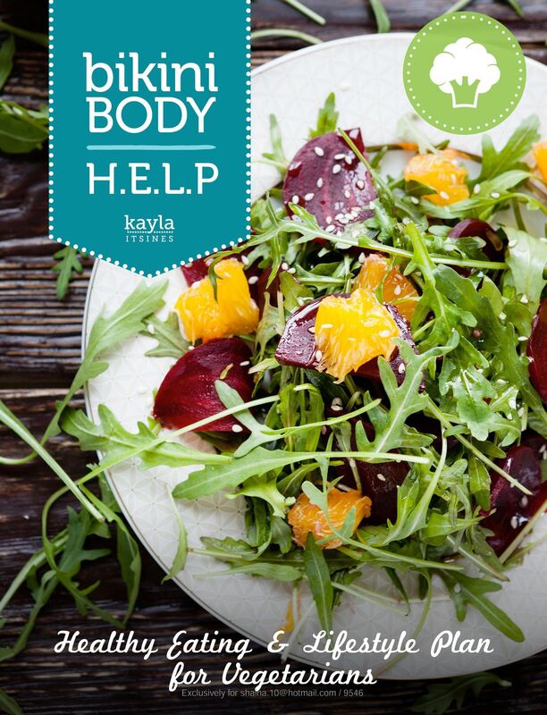 Healthy Eating and Lifestyle Plan for Vegetarians