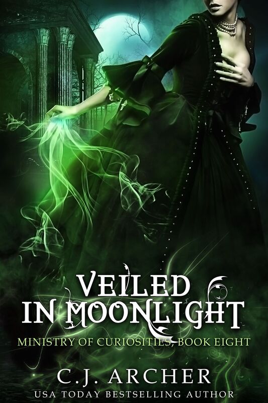Veiled in Moonlight (Book 8 in the Ministry of Curiosities series)