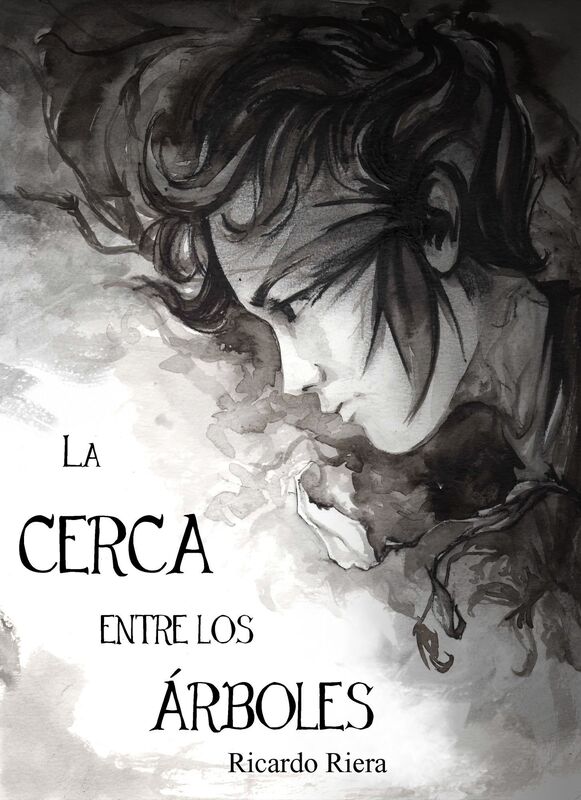 La cerca entre los árboles
