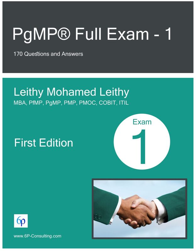 PgMP Full Exam: 1: 170 Questions and Answers