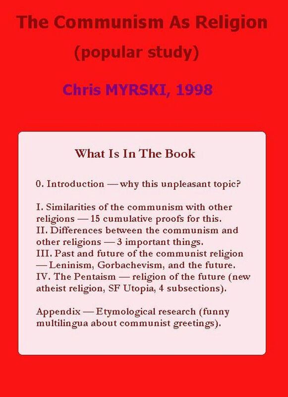 The Communism As Religion (popular study)