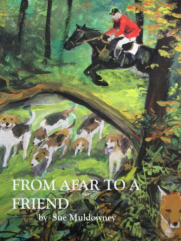 From afar to a friend.