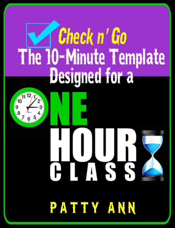 Check n' Go > 10-Minute Class Plan Template for a 1 Hour Class