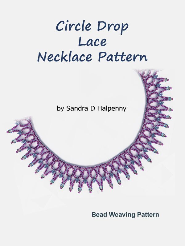 Circle Drop Lace Necklace Pattern