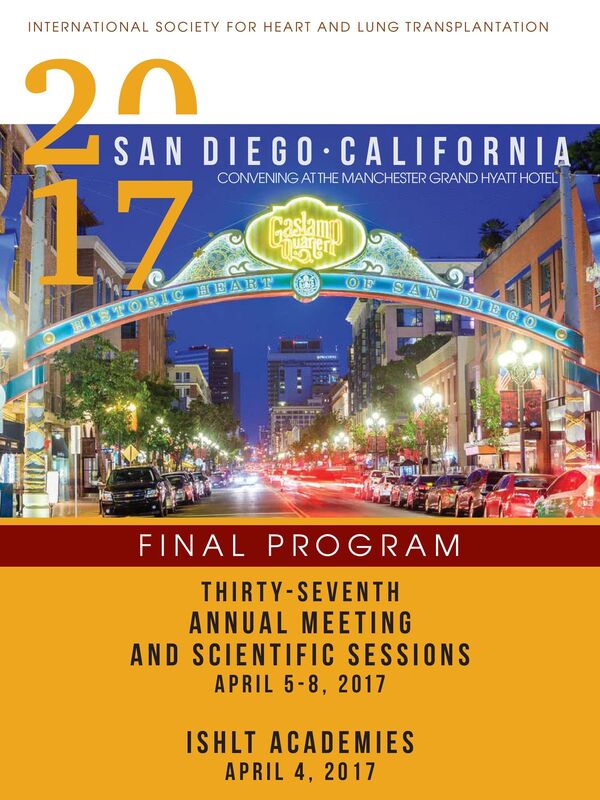 ISHLT 2017 Final Program